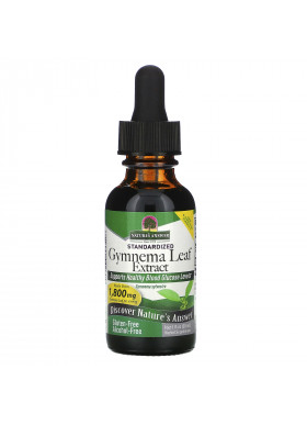 Nature's Answer, Standardized Gymnema Leaf Extract, Alcohol-Free, 1,800 mg, 1 fl oz (30 ml)