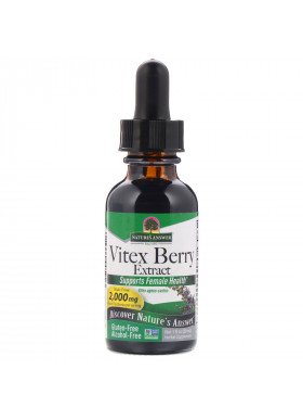 Nature's Answer, Vitex Berry Extract, Alcohol-Free, 2,000 mg, 1 fl oz (30 ml)