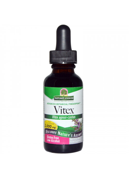 Nature's Answer, Vitex, Low Organic Alcohol, 2,000 mg, 1 fl oz (30 ml)