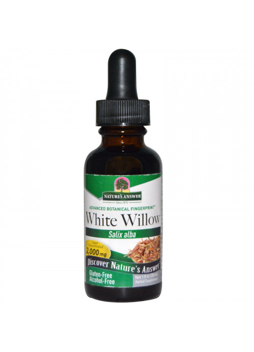 Nature's Answer, White Willow, Alcohol-Free, 2,000 mg, 1 fl oz (30 ml)