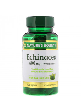 Nature's Bounty, Echinacea, 400 mg, 100 Capsules