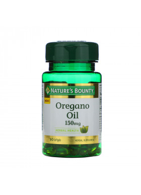 Nature's Bounty, Oregano Oil, 150 mg, 90 Softgels