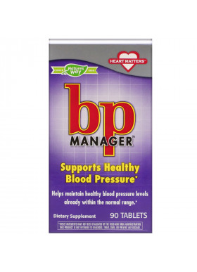 Nature's Way, BP Manager, 90 Tablets