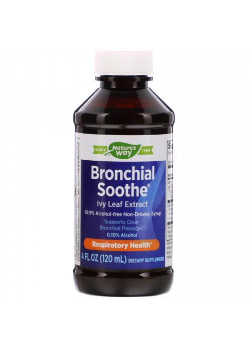 Nature's Way, Bronchial Soothe, Ivy Leaf Extract, 4 fl oz (120 ml)