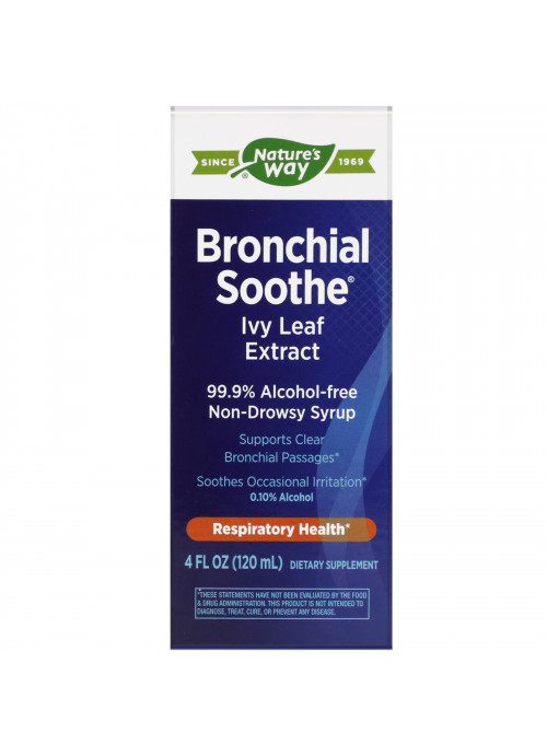 Nature's Way, Bronchial Soothe, Ivy Leaf Extract, 4 fl oz (120 ml)