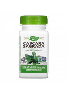 Nature's Way, Cascara Sagrada, 270 mg, 100 Vegan Capsules