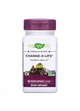 Nature's Way, Change-O-Life, Women's Health, 180 Vegan Capsules