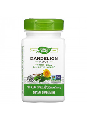 Nature's Way, Dandelion Root, 1,575 mg, 100 Vegan Capsules