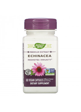 Nature's Way, Echinacea, 500 mg, 60 Vegan Capsules