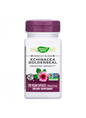 Nature's Way, Echinacea Goldenseal, 900 mg, 100 Vegan Capsules