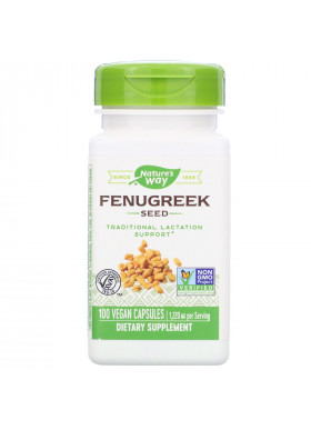 Nature's Way, Fenugreek Seed, 1,220 mg, 100 Vegan Capsules