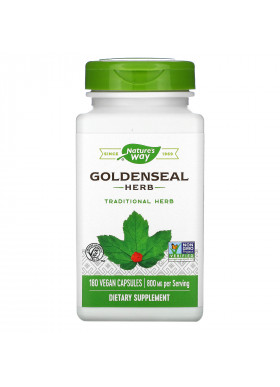 Nature's Way, Goldenseal, 800 mg, 180 Vegan Capsules