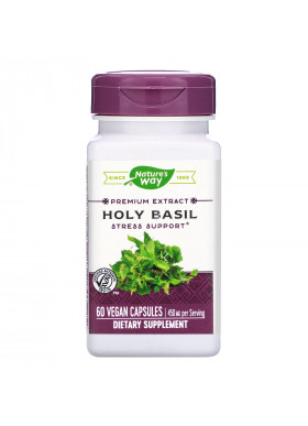 Nature's Way, Holy Basil, 450 mg, 60 Vegan Capsules