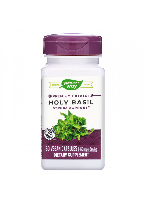 Nature's Way, Holy Basil, 450 mg, 60 Vegan Capsules