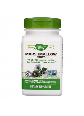 Nature's Way, Marshmallow Root, 960 mg, 100 Vegan Capsules