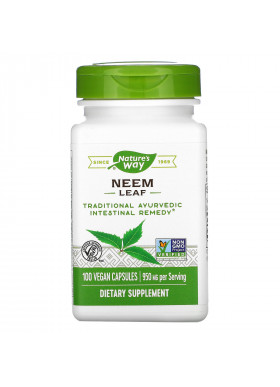 Nature's Way, Neem Leaf, 950 mg, 100 Vegan Capsules