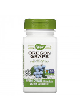 Nature's Way, Oregon Grape, 500 mg, 90 Vegan Capsules