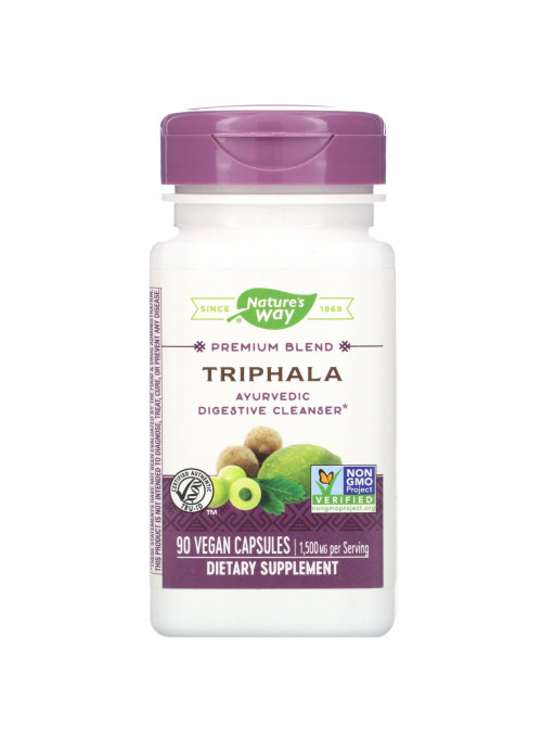 Nature's Way, Premium Blend, Triphala, 90 Vegan Capsules