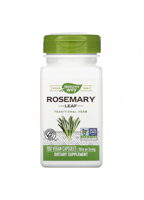 Nature's Way, Rosemary Leaf, 100 Vegan Capsules