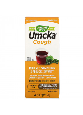 Nature's Way, Umcka, Cough, Soothing Syrup, 4 oz (120 ml)