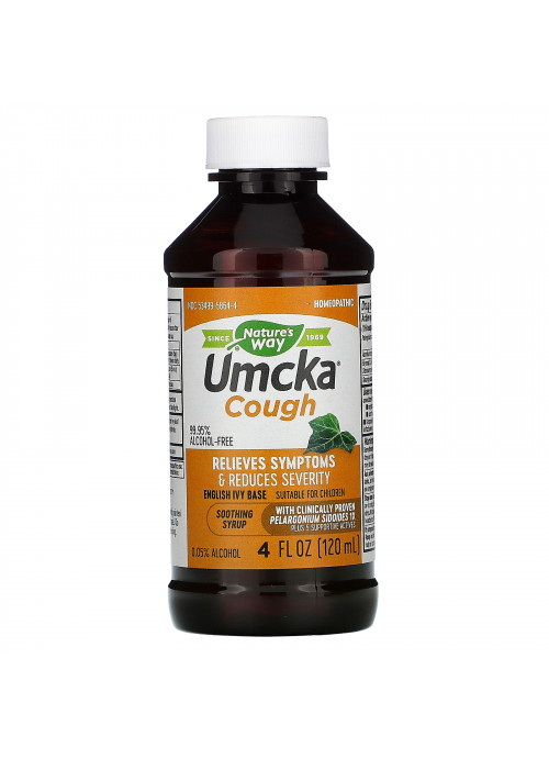 Nature's Way, Umcka, Cough, Soothing Syrup, 4 oz (120 ml)