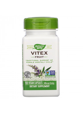 Nature's Way, Vitex Fruit, 400 mg, 100 Vegan Capsules