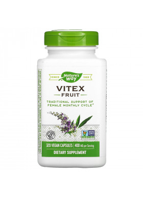 Nature's Way, Vitex Fruit, 400 mg, 320 Vegan Capsules