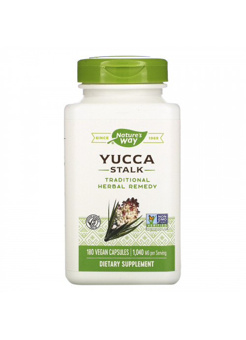 Nature's Way, Yucca Stalk, 1,040 mg, 180 Vegan Capsules