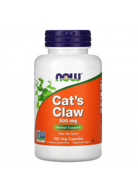 Now Foods, Cat's Claw, 500 mg, 100 Veg Capsules