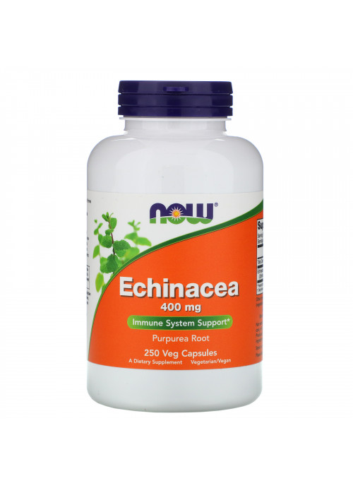 Now Foods, Echinacea, 400 mg, 250 Veg Capsules