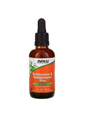 Now Foods, Echinacea & Goldenseal Plus, 2 fl oz (59 ml)