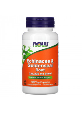 Now Foods, Echinacea & Goldenseal Root, 100 Veg Capsules