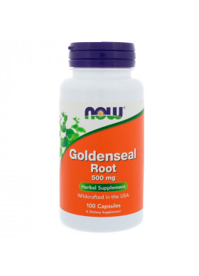 Now Foods, Goldenseal Root, 500 mg, 100 Capsules