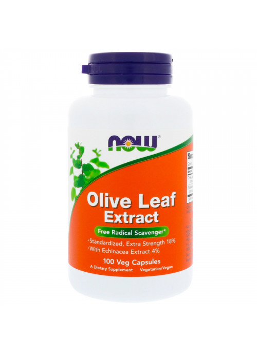 Now Foods, Olive Leaf Extract, 100 Veg Capsules