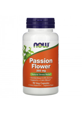 Now Foods, Passion Flower, 350 mg, 90 Veg Capsules