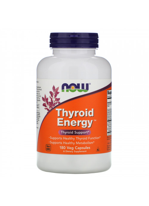 Now Foods, Thyroid Energy, 180 Veg Capsules