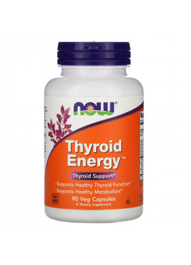 Now Foods, Thyroid Energy, 90 Veg Capsules