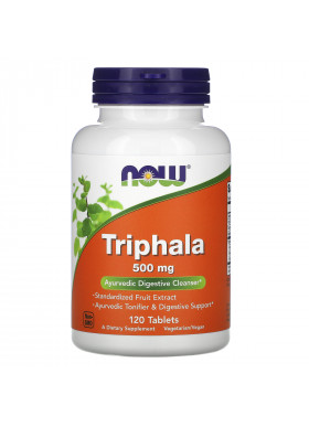 Now Foods, Triphala, 500 mg, 120 Tablets