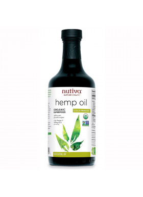 Nutiva, Organic Hemp Oil, Cold Pressed, 16 fl oz (473 ml)