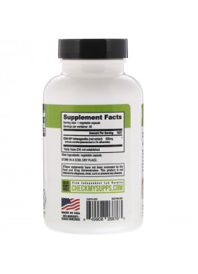 NutraBio Labs, Ashwagandha KSM-66, 600 mg, 90 V-Caps
