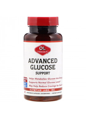 Olympian Labs, Advanced Glucose Support, 60 Vegetarian Capsules