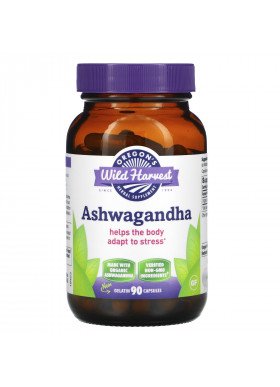 Oregon's Wild Harvest, Ashwagandha, 90 Gelatin Capsules