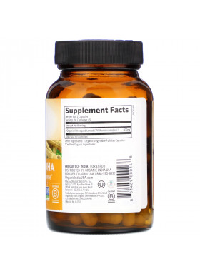 Organic India, Ashwagandha, 90 Vegetarian Caps