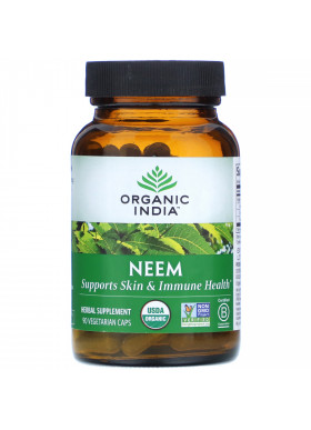 Organic India, Neem, 90 Vegetarian Caps