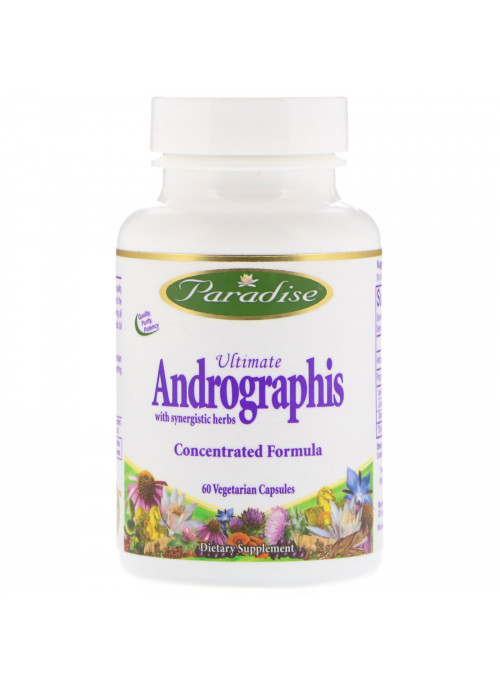 Paradise Herbs, Ultimate Andrographis, 60 Vegetarian Capsules