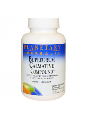 Planetary Herbals, Bupleurum Calmative Compound, 550 mg, 120 Tablets