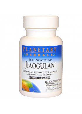 Planetary Herbals, Full Spectrum Jiaogulan, 375 mg, 60 Tablets