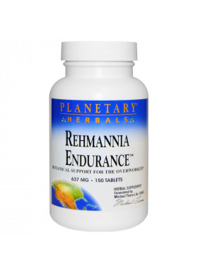 Planetary Herbals, Rehmannia Endurance, 637 mg, 150 Tablets