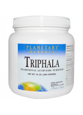 Planetary Herbals, Triphala, Powder, 16 oz (454 g)