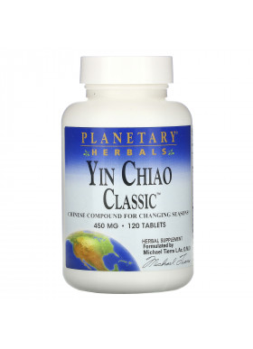 Planetary Herbals, Yin Chiao Classic, 450 mg, 120 Tablets